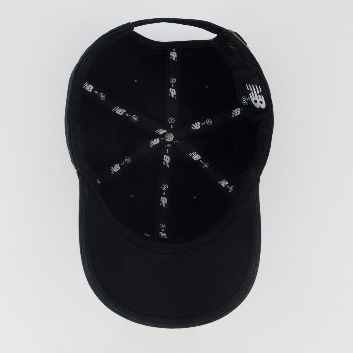 Boné New Balance 6-Panel Core Preto Preto 4