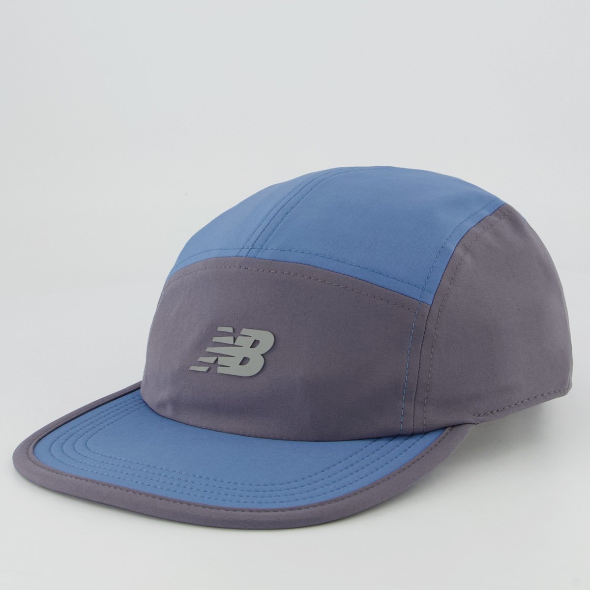 Boné New Balance Every Day Trainer 5 Panel Azul e Cinza