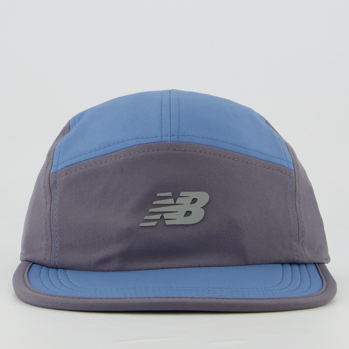 Boné New Balance Every Day Trainer 5 Panel Azul e Cinza Cinza/Azul 2