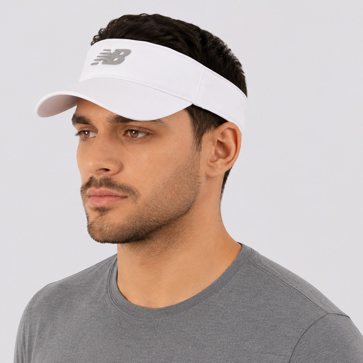 Viseira New Balance Performance Branca Branco 5