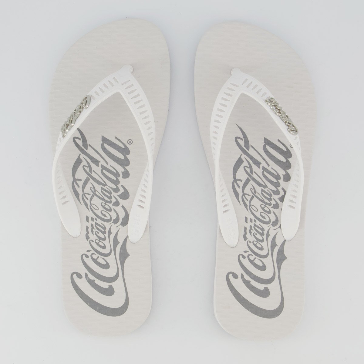 Chinelo Coca Cola Fusion Branco