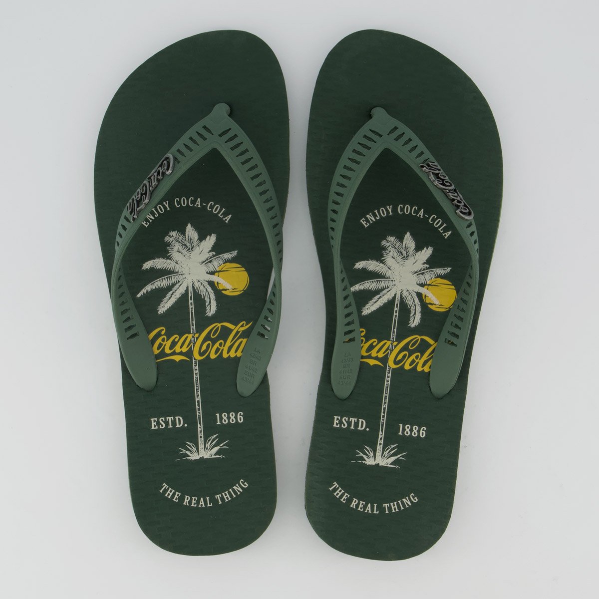 Chinelo Coca Cola Kamari Verde