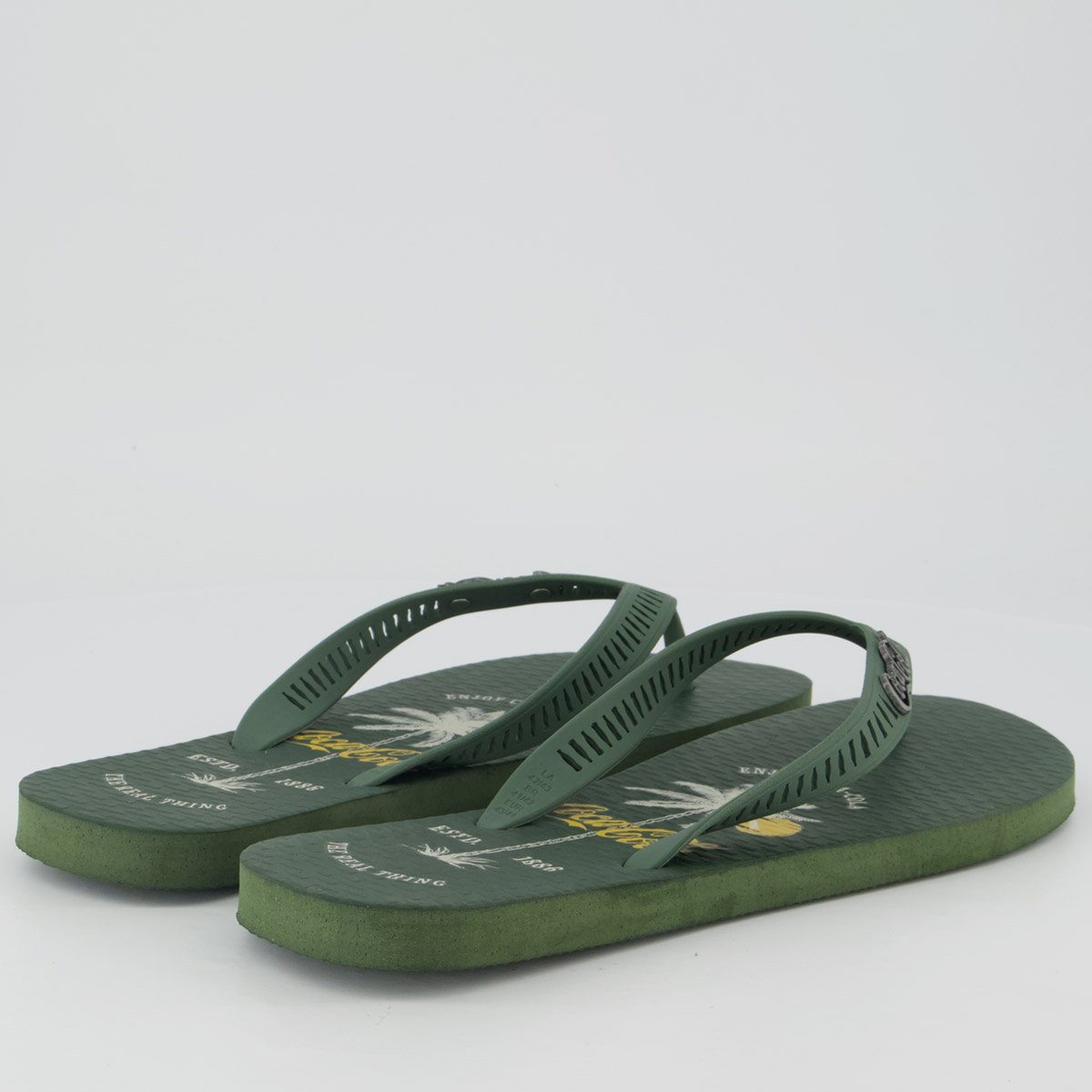 Chinelo Coca Cola Kamari Verde Verde 4