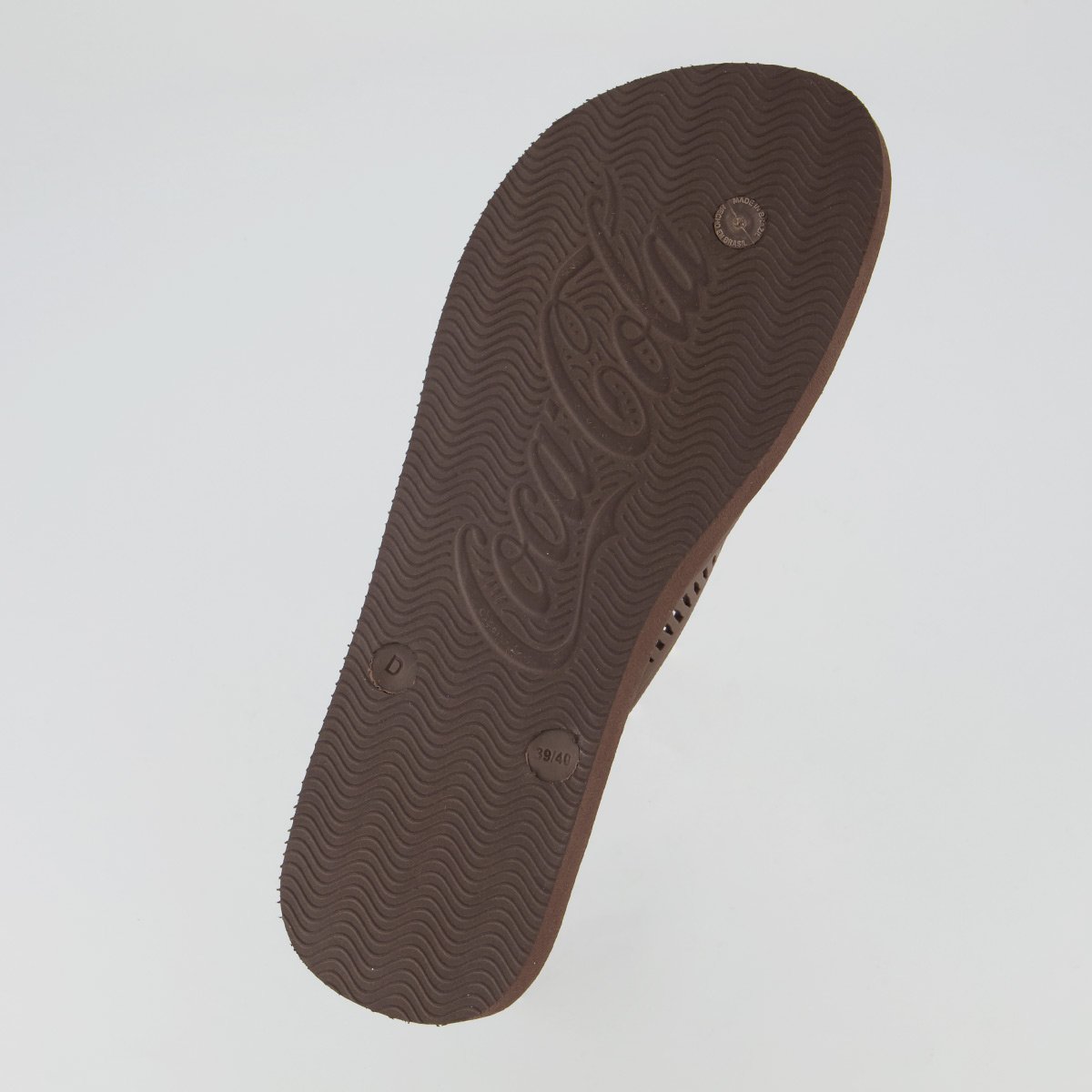 Chinelo Coca Cola Kamari Marrom Marrom 5