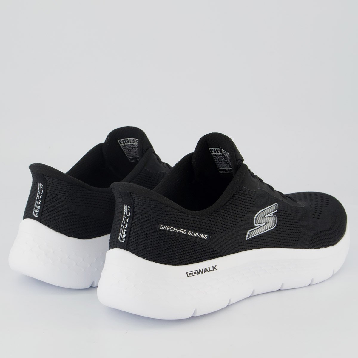 Tênis Skechers Go Walk Flex Feminino Preto Preto 3