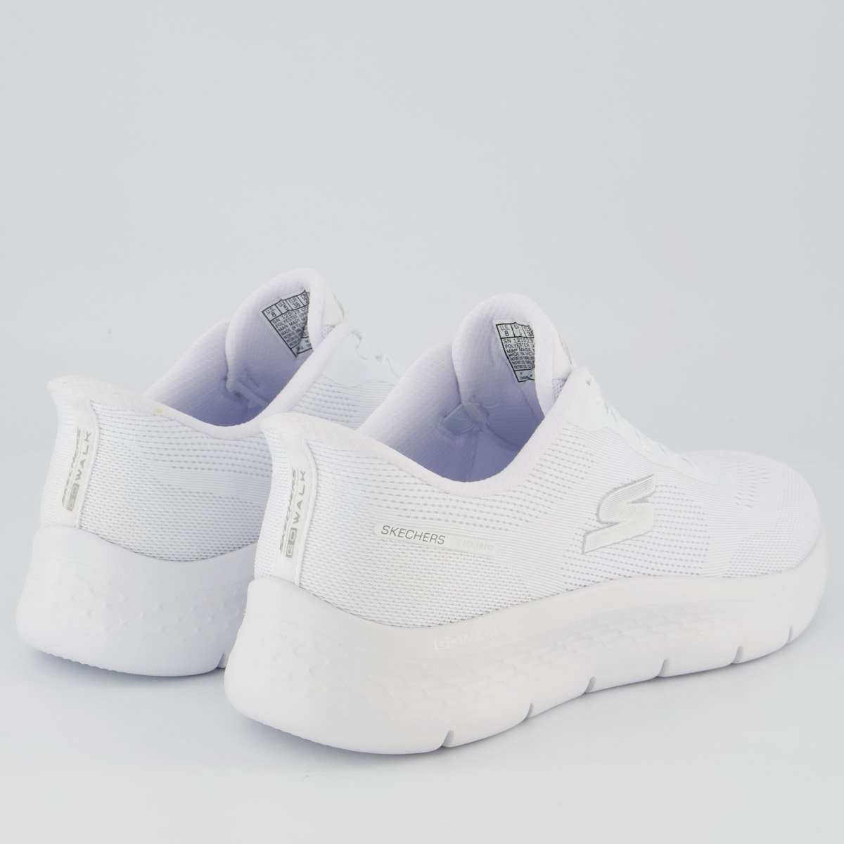 Tênis Skechers Go Walk Flex Feminino Branco Branco 3