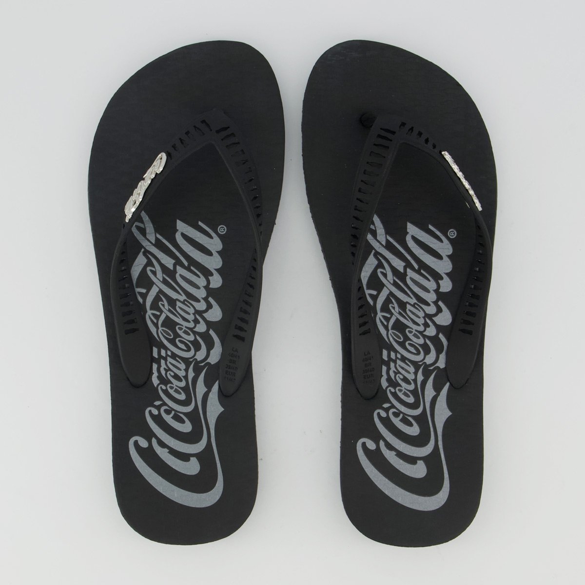 Chinelo Coca Cola Fusion Preto