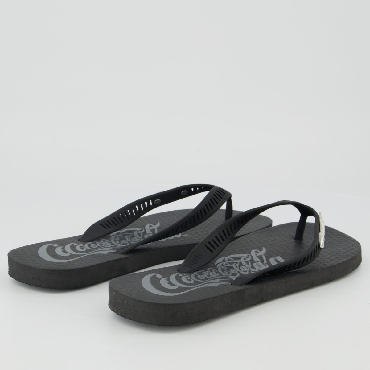 Chinelo Coca Cola Fusion Preto Preto 3