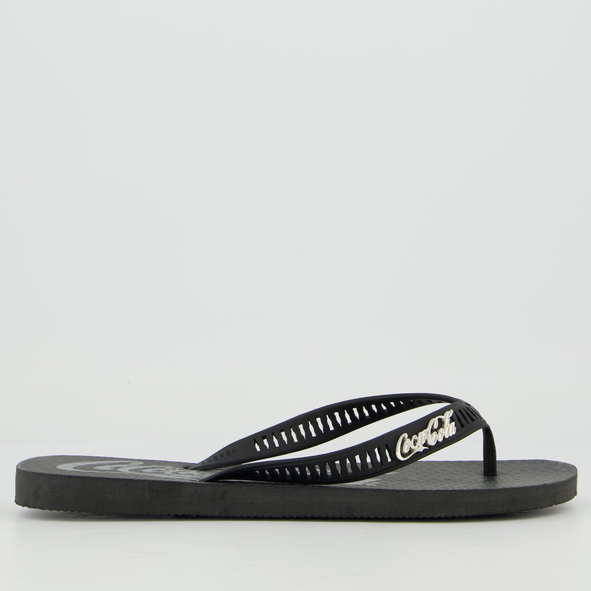 Chinelo Coca Cola Fusion Preto Preto 4