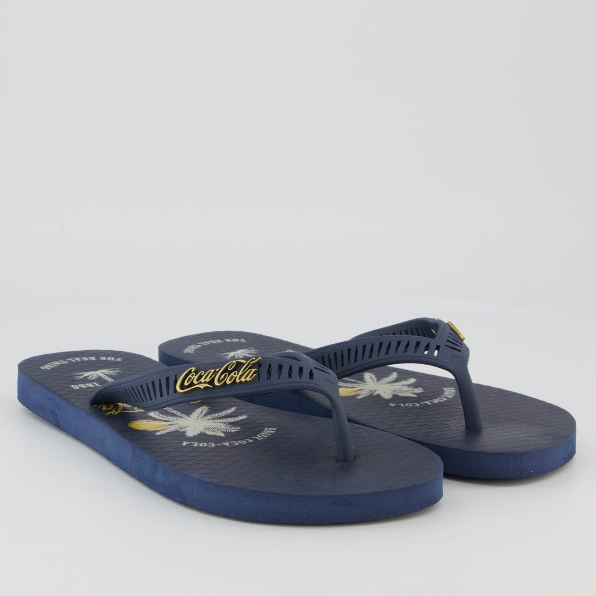Chinelo Coca Cola Kamari Marinho Azul Marinho 3