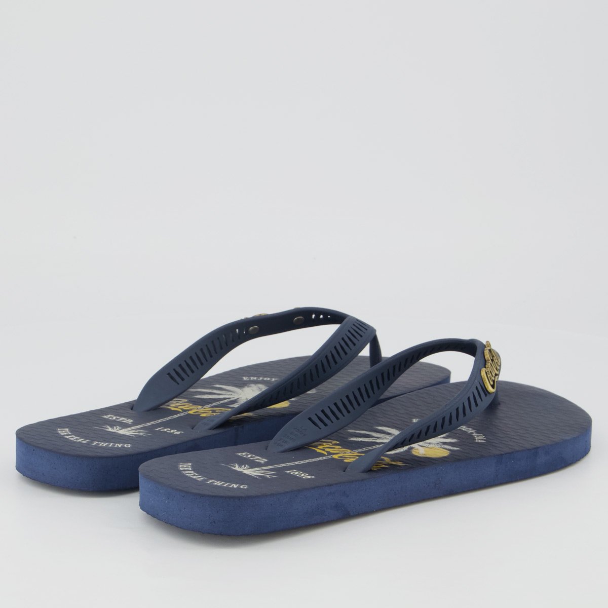 Chinelo Coca Cola Kamari Marinho Azul Marinho 4
