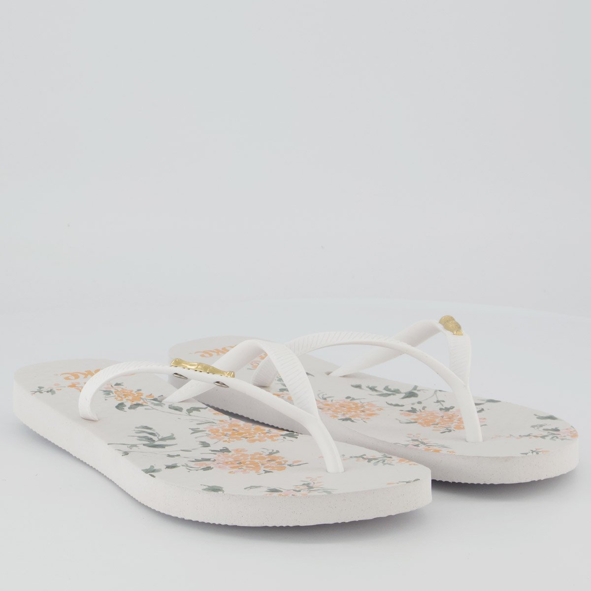 Chinelo Coca Cola Sara Feminino Branco Branco 3