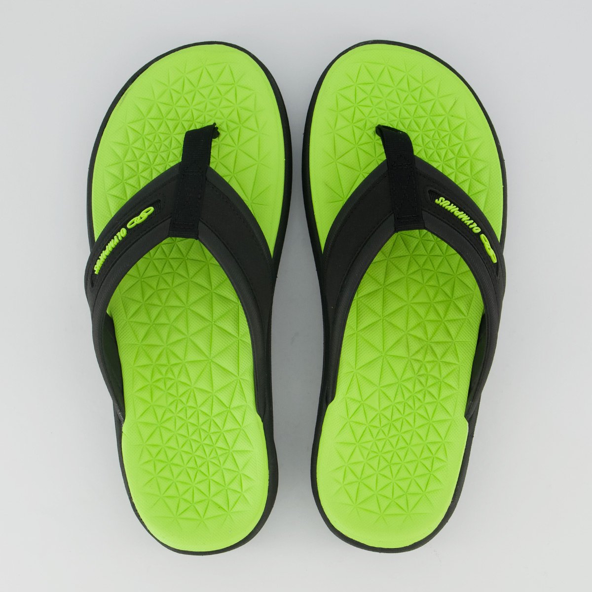 Chinelo Olympikus 921 Plus Preto e Verde