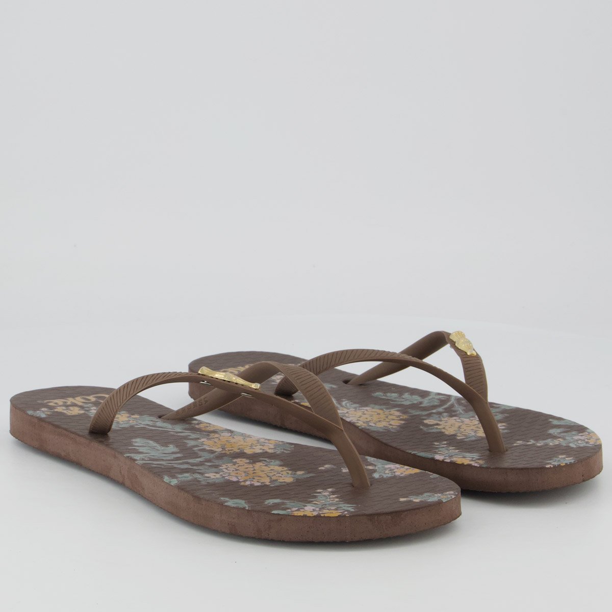 Chinelo Coca Cola Sara Feminino Marrom Marrom 3
