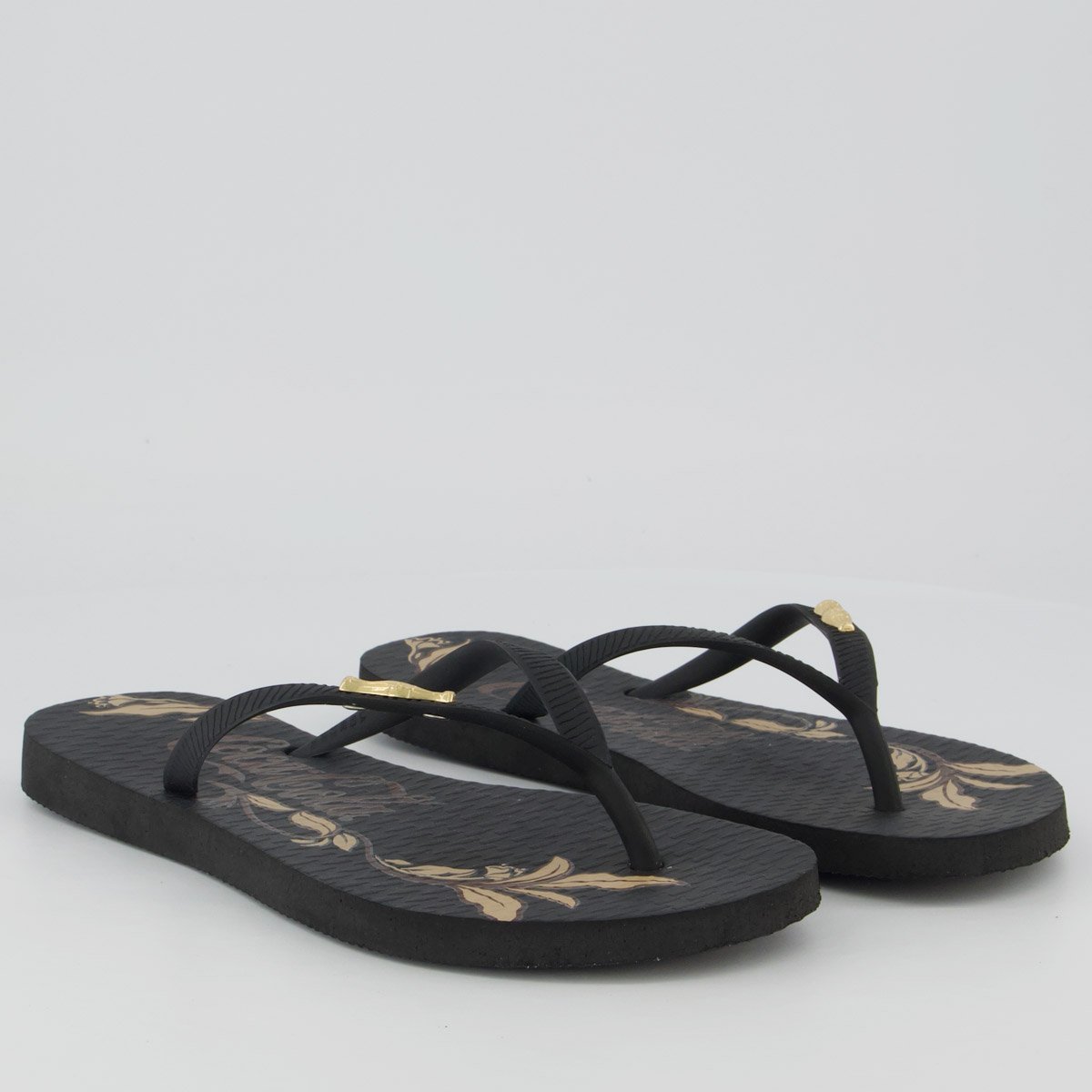 Chinelo Coca Cola James Feminino Preto Preto 3