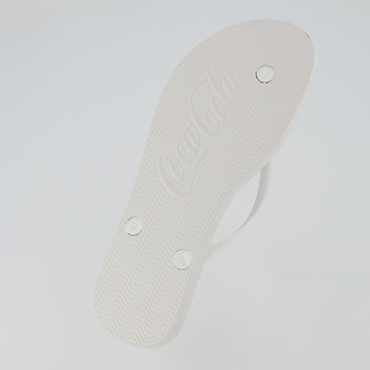 Chinelo Coca Cola James Feminino Branco Branco 5