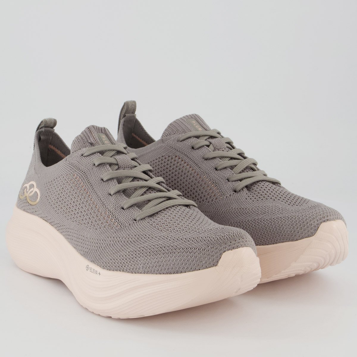 Tênis Olympikus Pluma Feminino Cinza Cinza 2