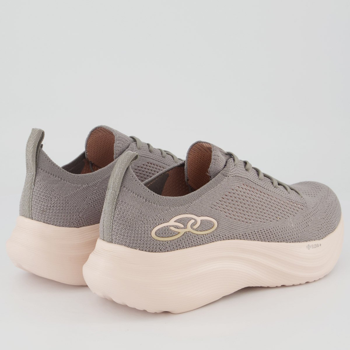 Tênis Olympikus Pluma Feminino Cinza Cinza 3