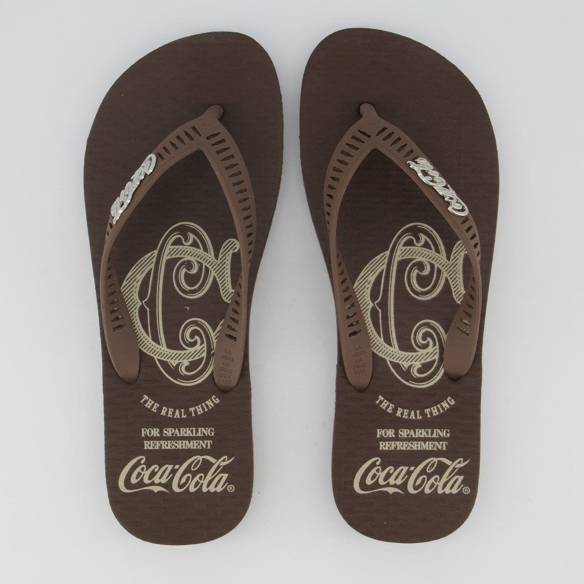 Chinelo Coca Cola Ithaca Marrom