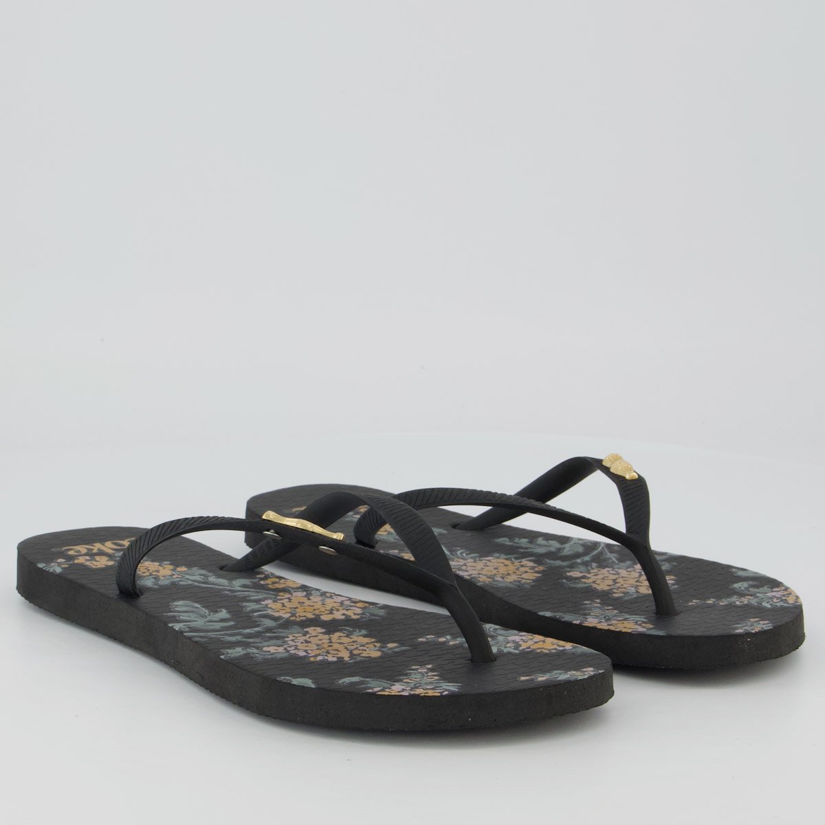 Chinelo Coca Cola Sara Feminino Preto Preto 3
