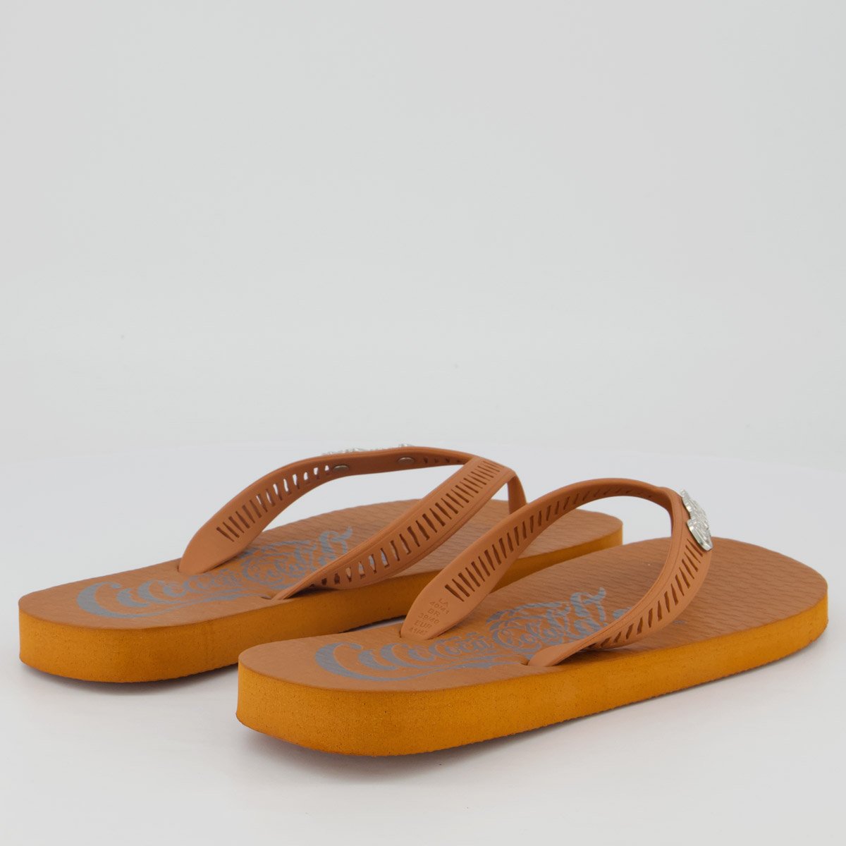 Chinelo Coca Cola Fusion Marrom Marrom 4