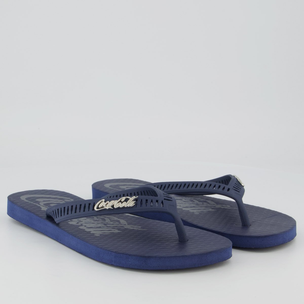 Chinelo Coca Cola Fusion Marinho Azul Marinho 3