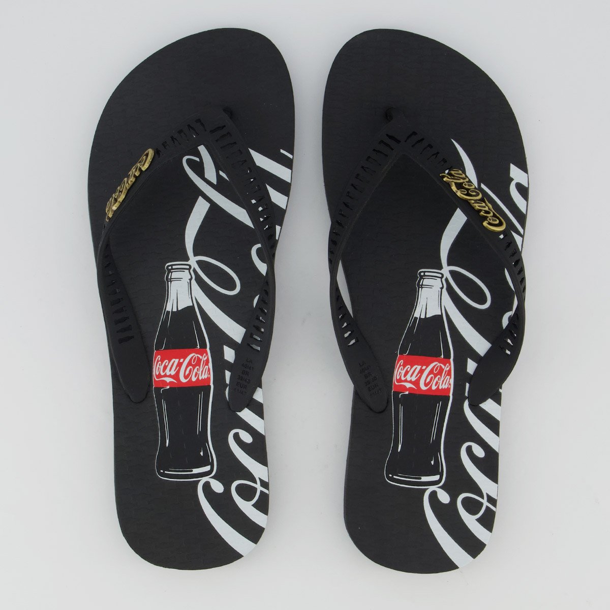 Chinelo Coca Cola Dayton Preto