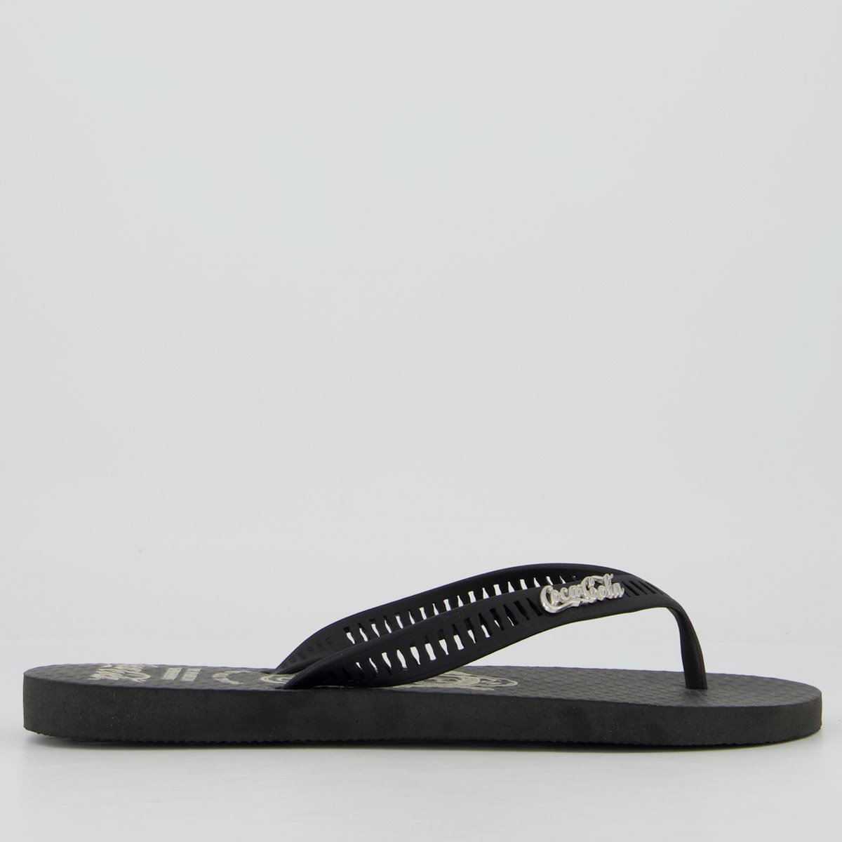 Chinelo Coca Cola Ithaca Preto Preto 2