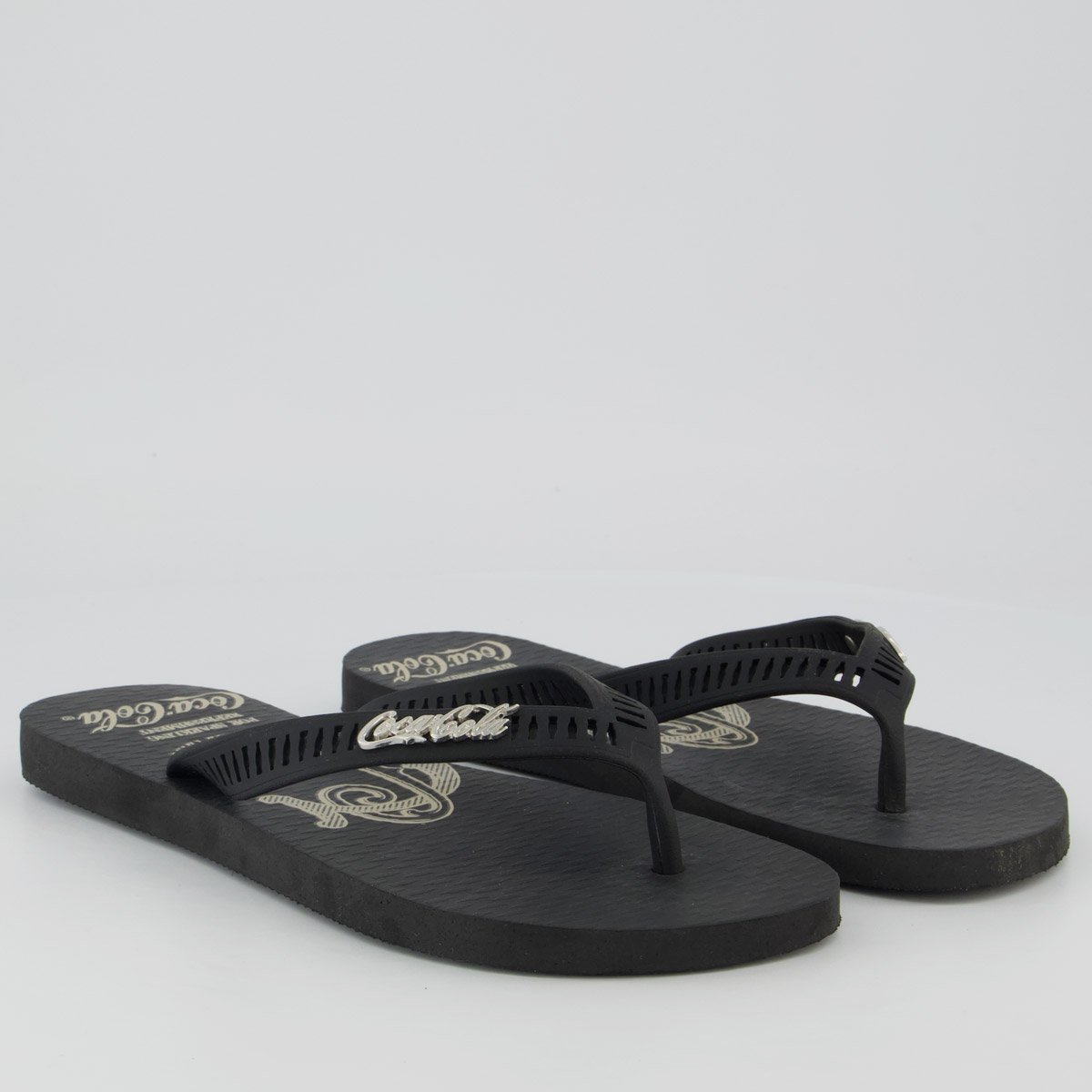Chinelo Coca Cola Ithaca Preto Preto 3