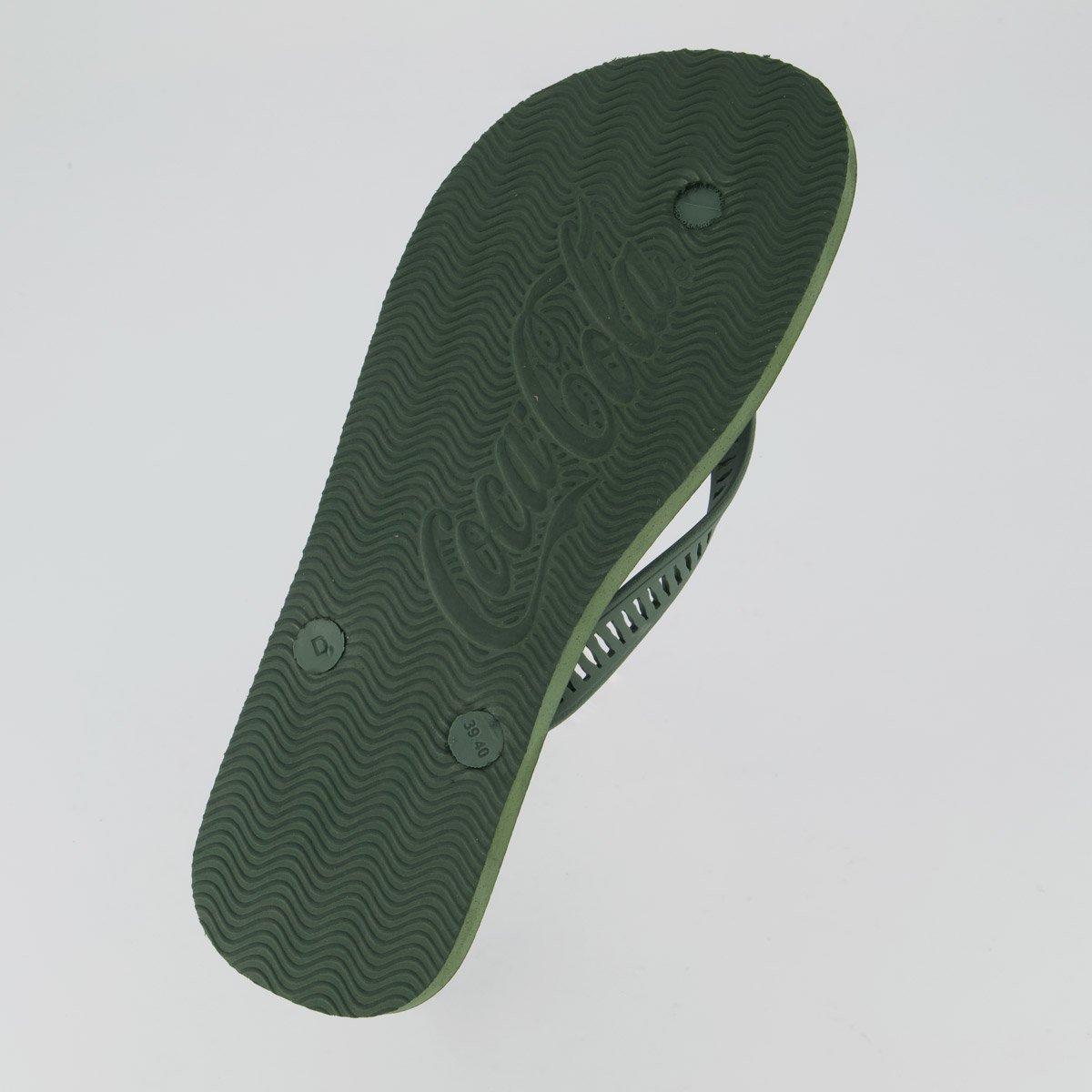 Chinelo Coca Cola Ithaca Verde Oliva Verde 5