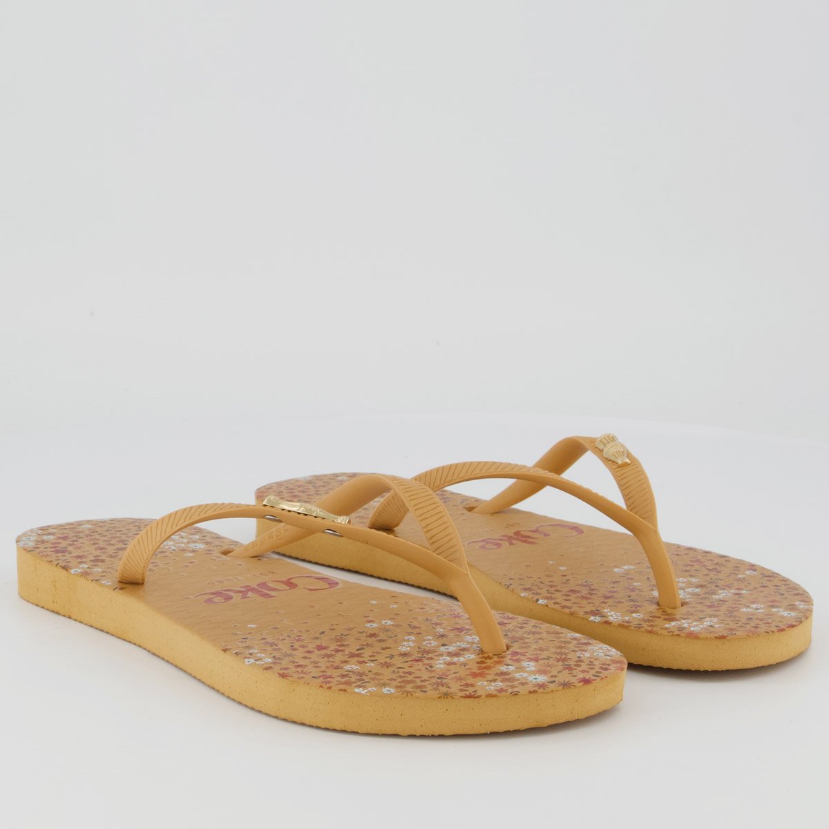 Chinelo Coca Cola Aiken Feminino Marrom Marrom 3
