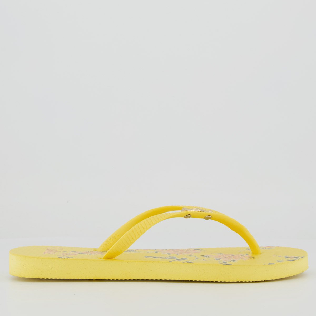 Chinelo Coca Cola Sara Feminino Amarelo Amarelo 2