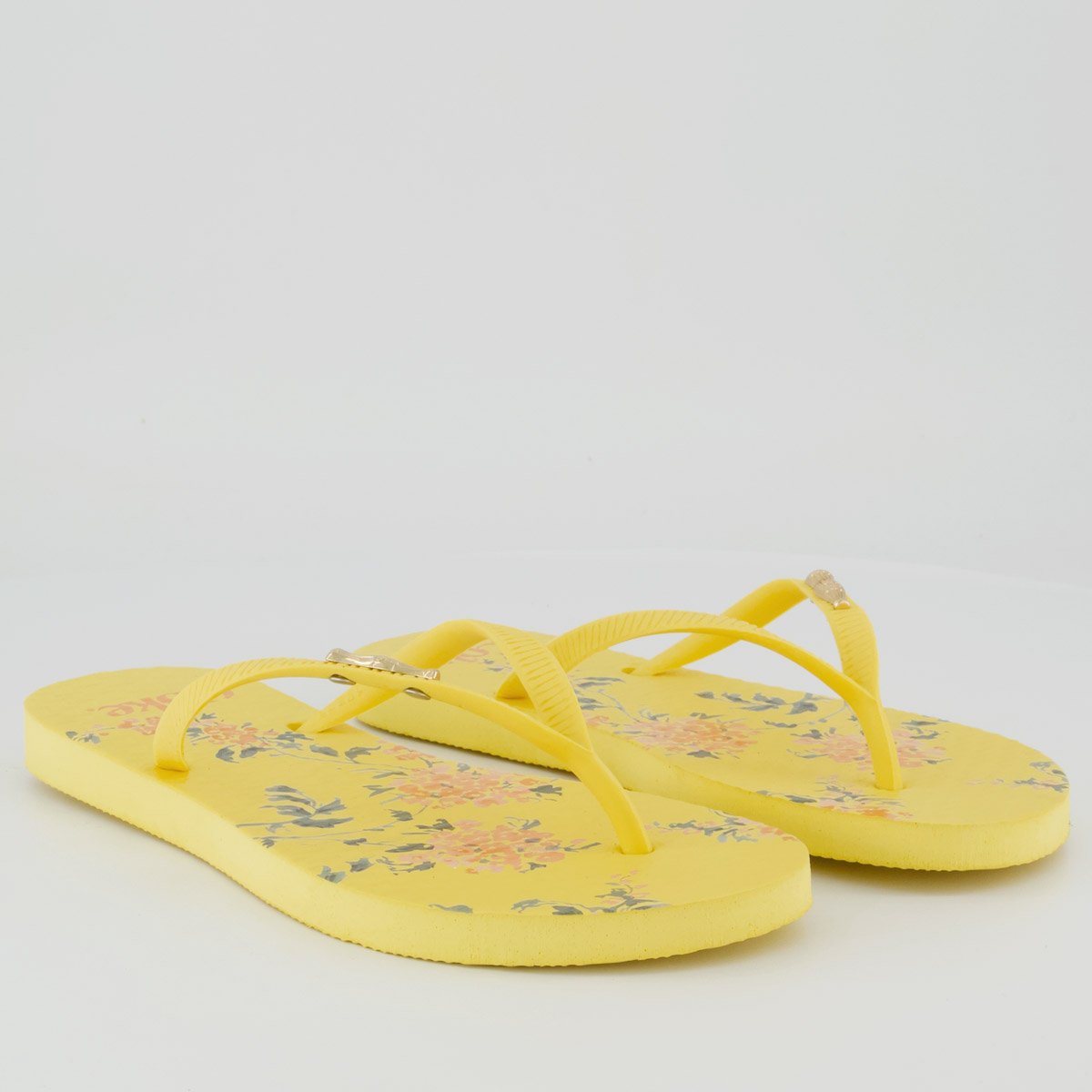 Chinelo Coca Cola Sara Feminino Amarelo Amarelo 3