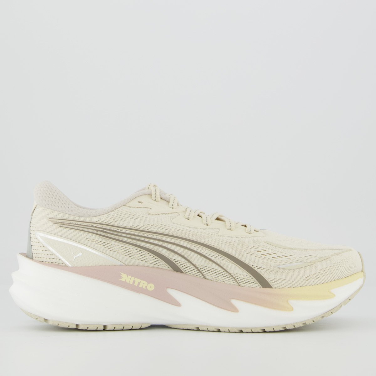 Tênis Puma Velocity Nitro 5 Feminino Bege