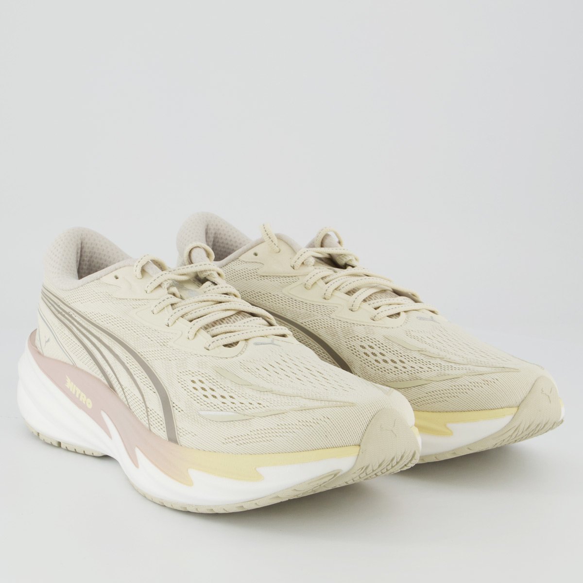 Tênis Puma Velocity Nitro 5 Feminino Bege Bege 2