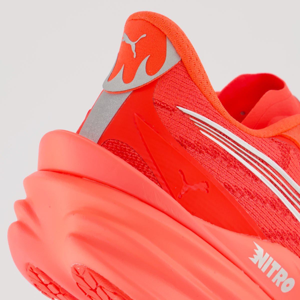 Tênis Puma Deviate Nitro 4 Wns Feminino Vermelho Vermelho 6