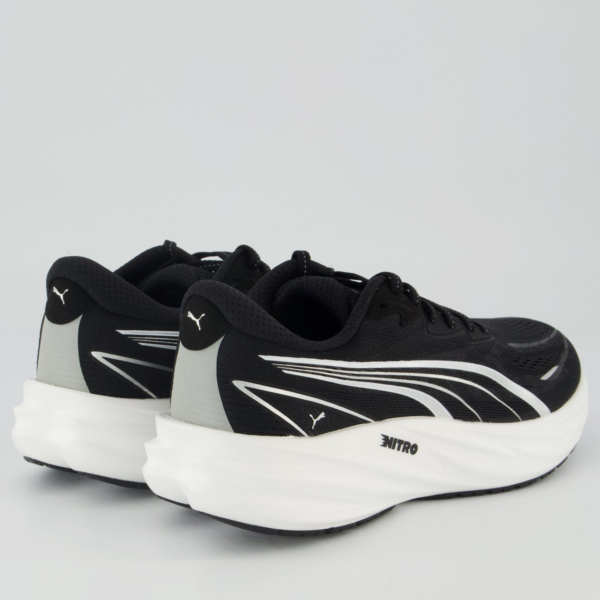Tênis Puma Velocity Nitro 5 Wns Feminino Preto e Branco Preto 3