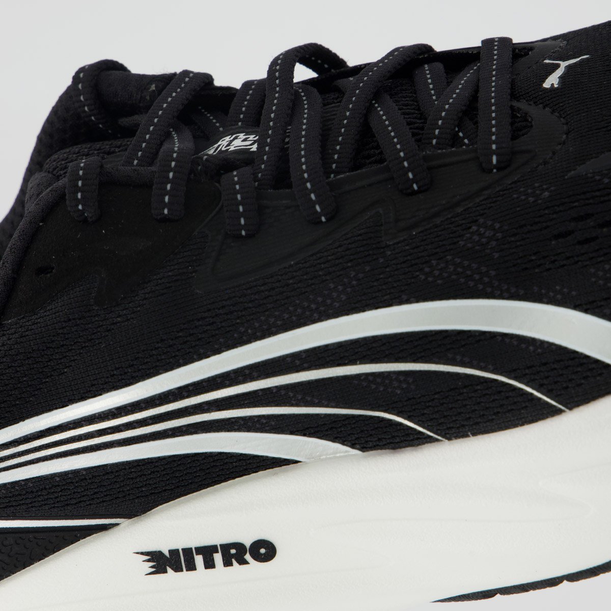 Tênis Puma Velocity Nitro 5 Wns Feminino Preto e Branco Preto 7