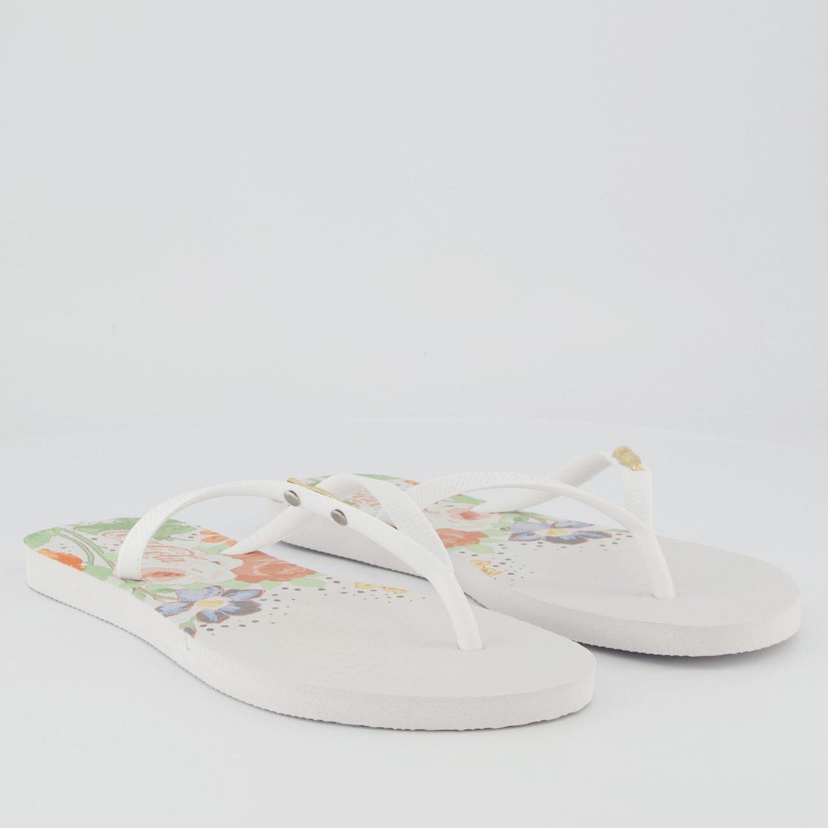 Chinelo Coca Cola Abbe Feminino Branco Branco 3