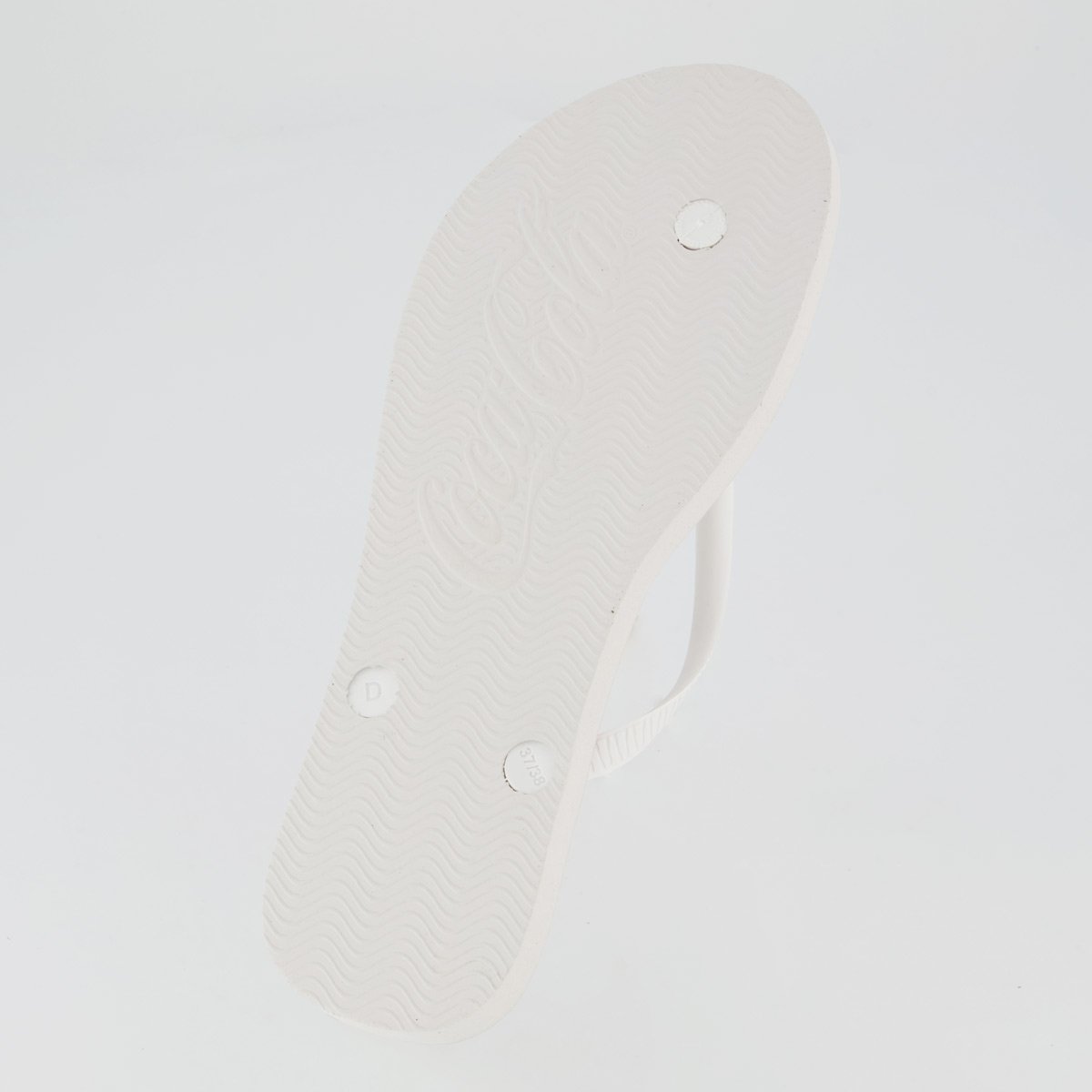Chinelo Coca Cola Abbe Feminino Branco Branco 5