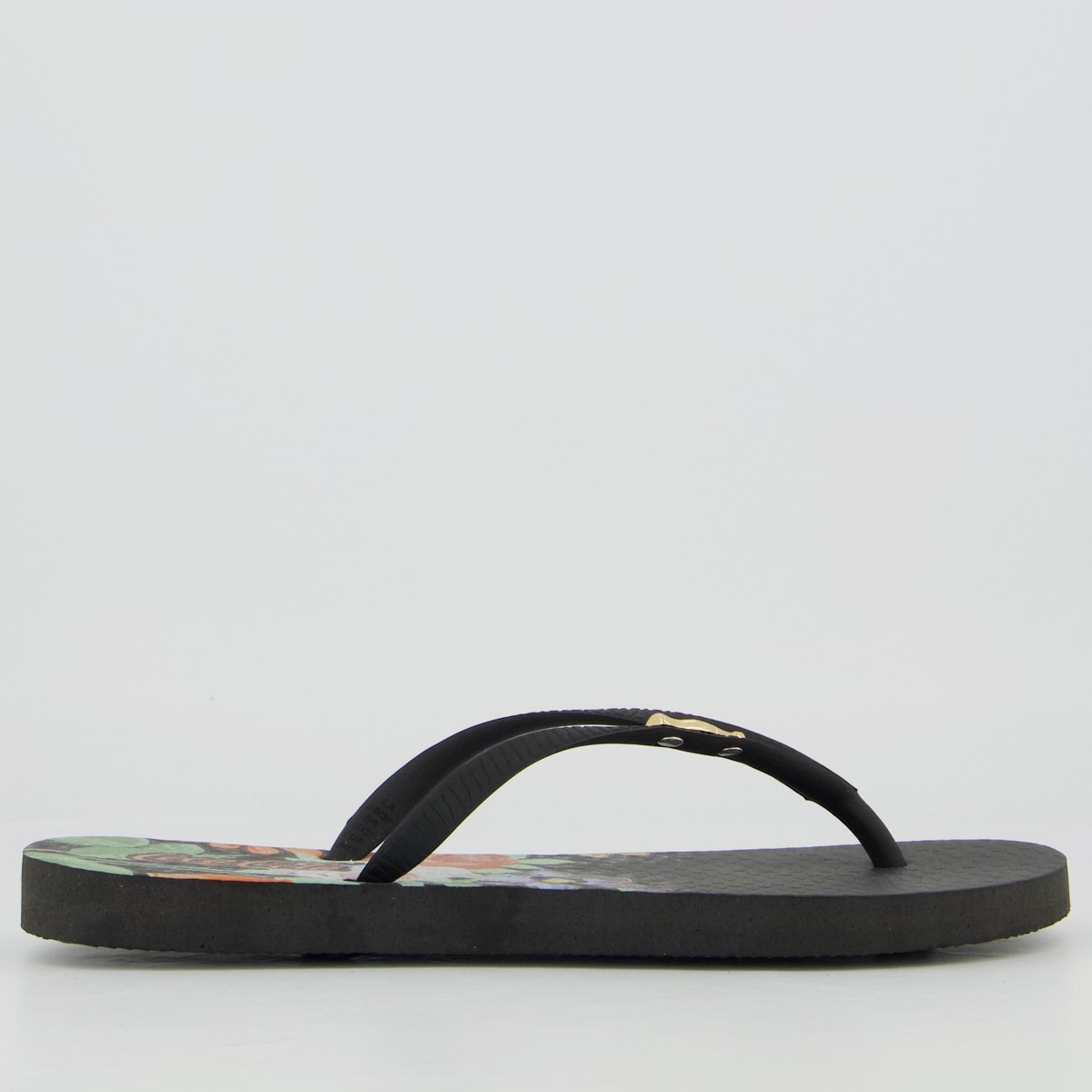 Chinelo Coca Cola Abbe Feminino Preto Branco 2