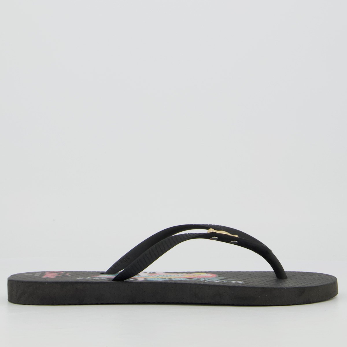 Chinelo Coca Cola Urbis Feminino Preto Branco 2