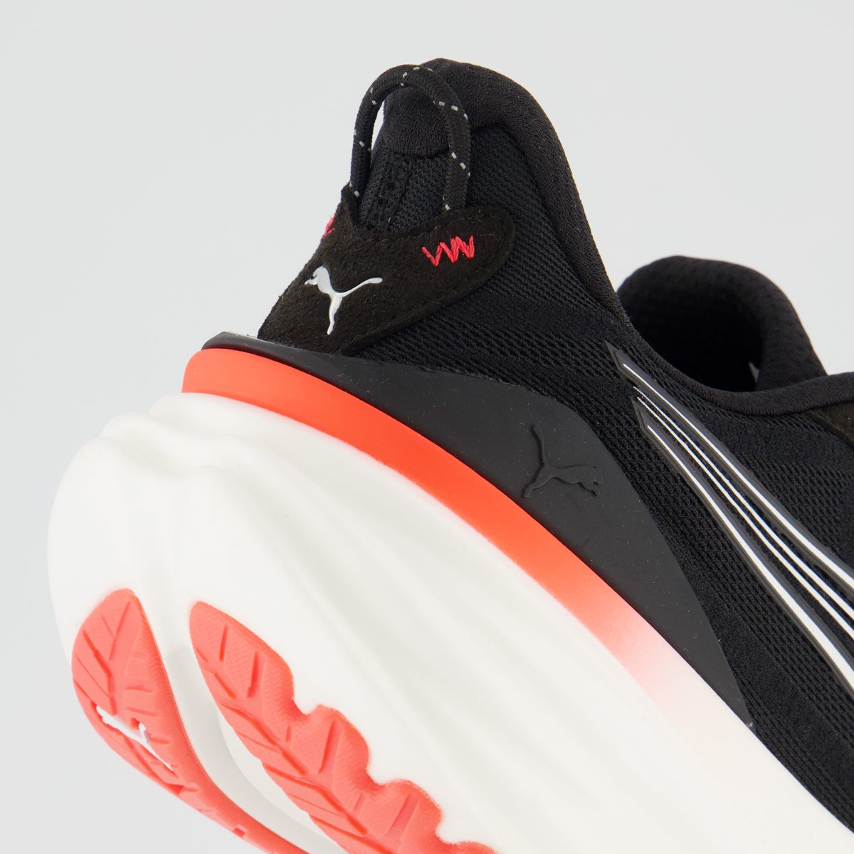 Tênis Puma Foreverun Nitro 3 Preto e Vermelho Preto 6