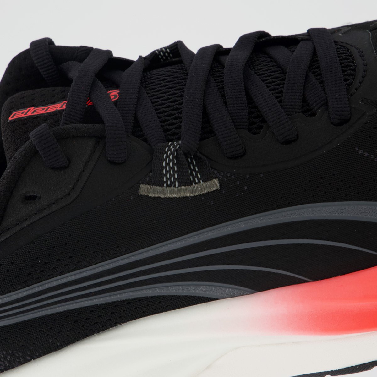 Tênis puma Electrify Nitro 5 Preto e Vermelho Preto 7