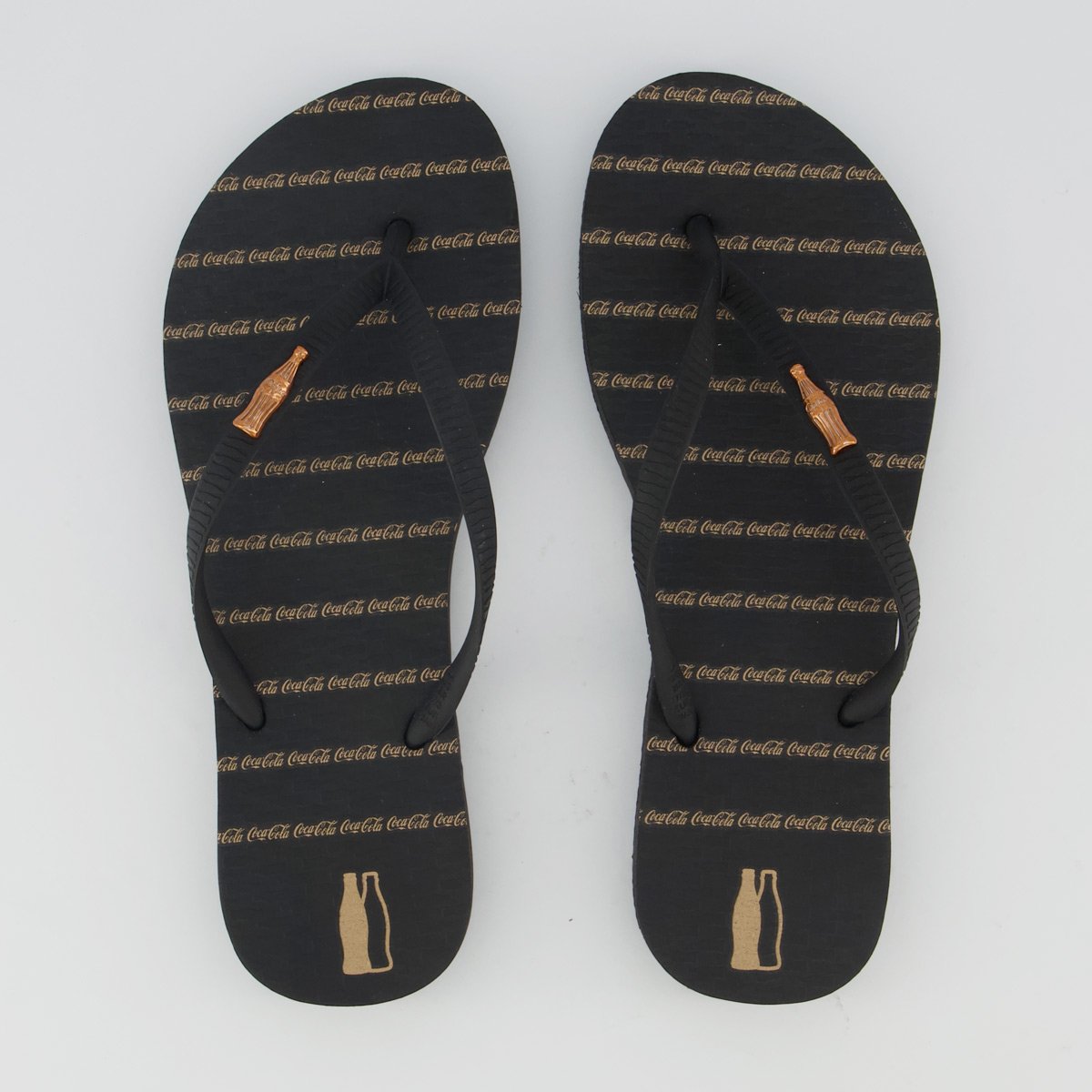 Chinelo Coca Cola Jack Feminino Preto