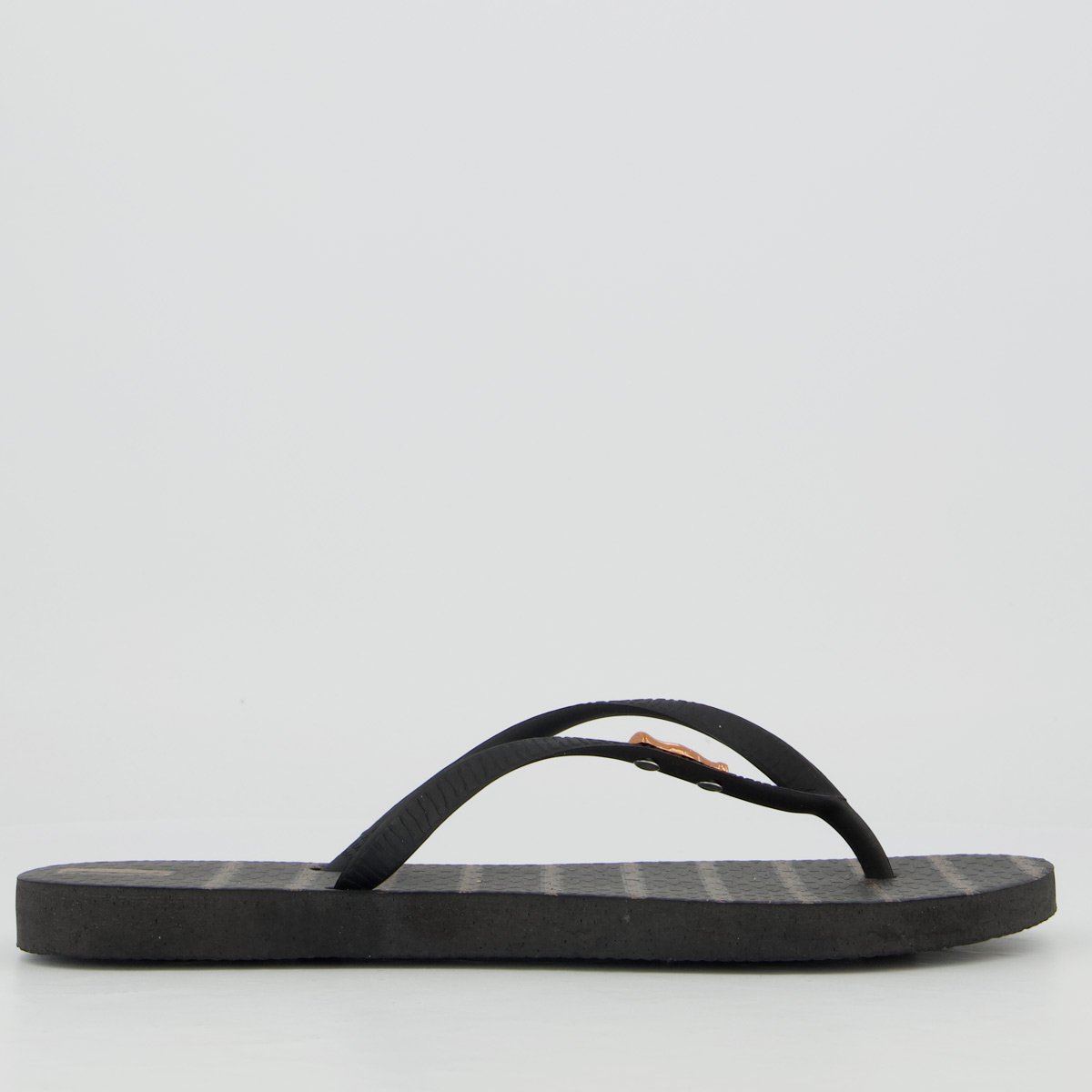 Chinelo Coca Cola Jack Feminino Preto Preto 2