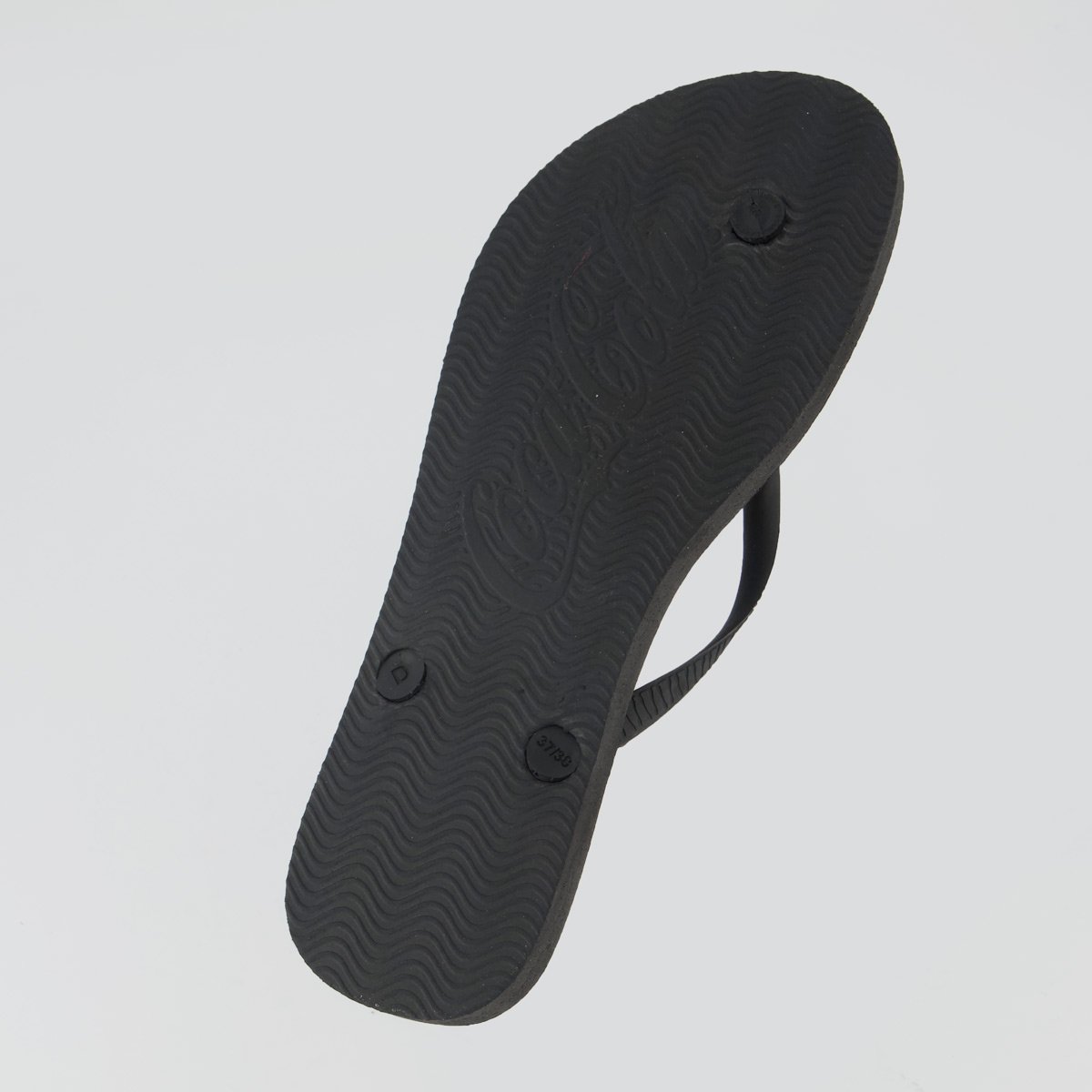 Chinelo Coca Cola Jack Feminino Preto Preto 5