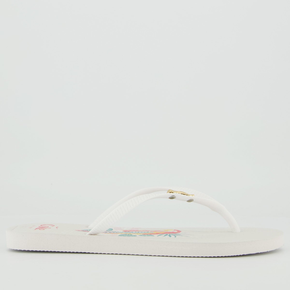 Chinelo Coca Cola Urbis Feminino Branco Branco 2