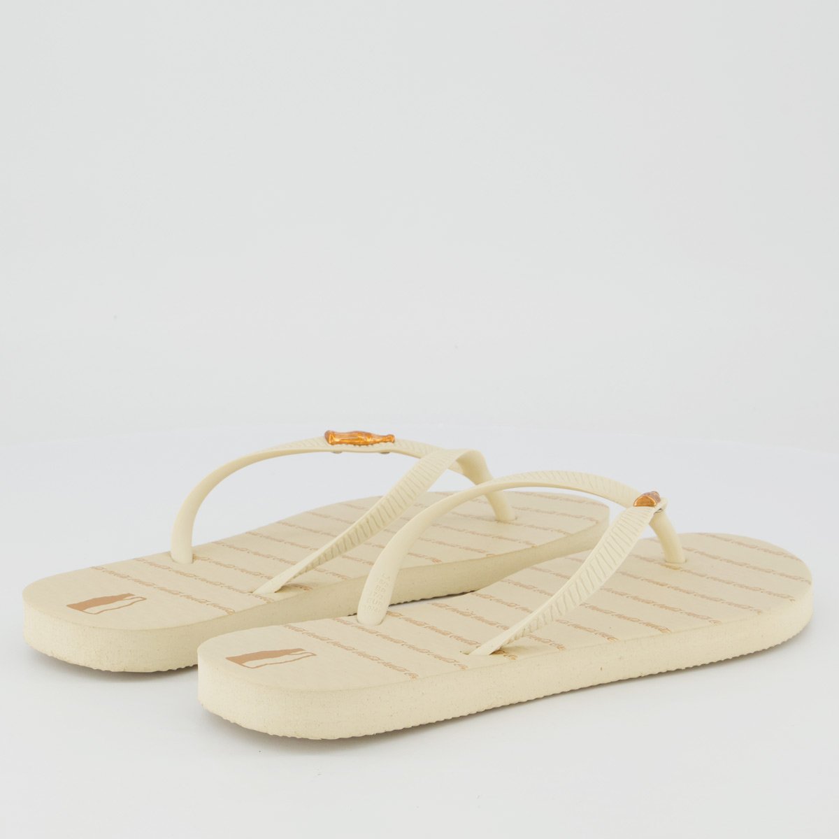 Chinelo Coca Cola Jack Feminino Bege Bege 4
