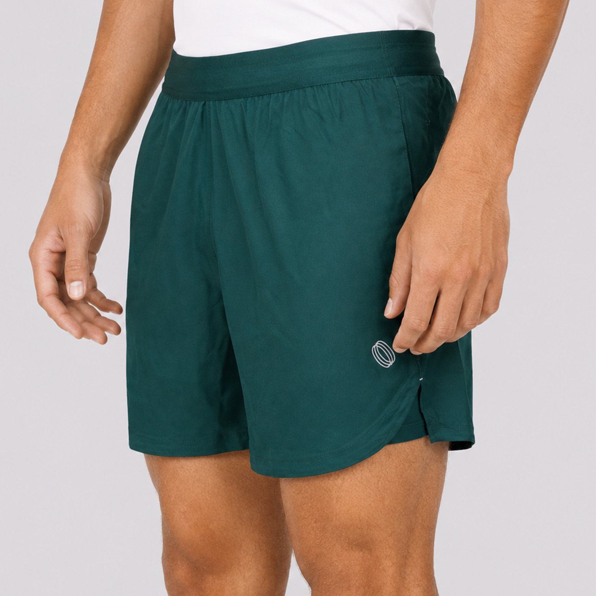 Shorts Olympikus Corre Foco 5 2 em 1 Verde Verde 2